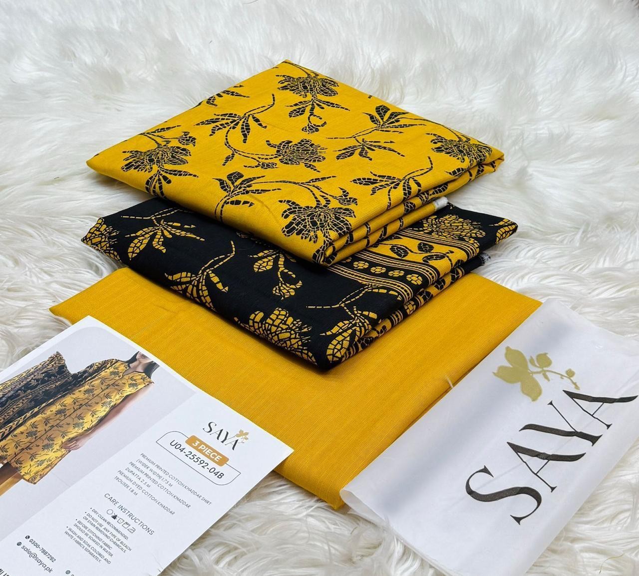 Golden Charm – Festive Embroidered Suit