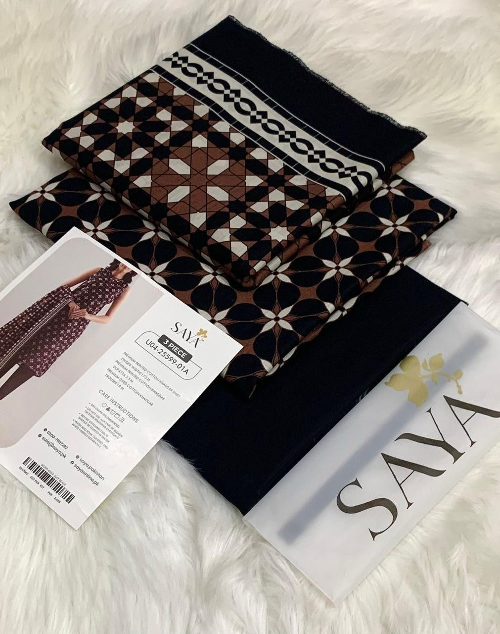 Noir Luxe – Classic Embroidered Suit