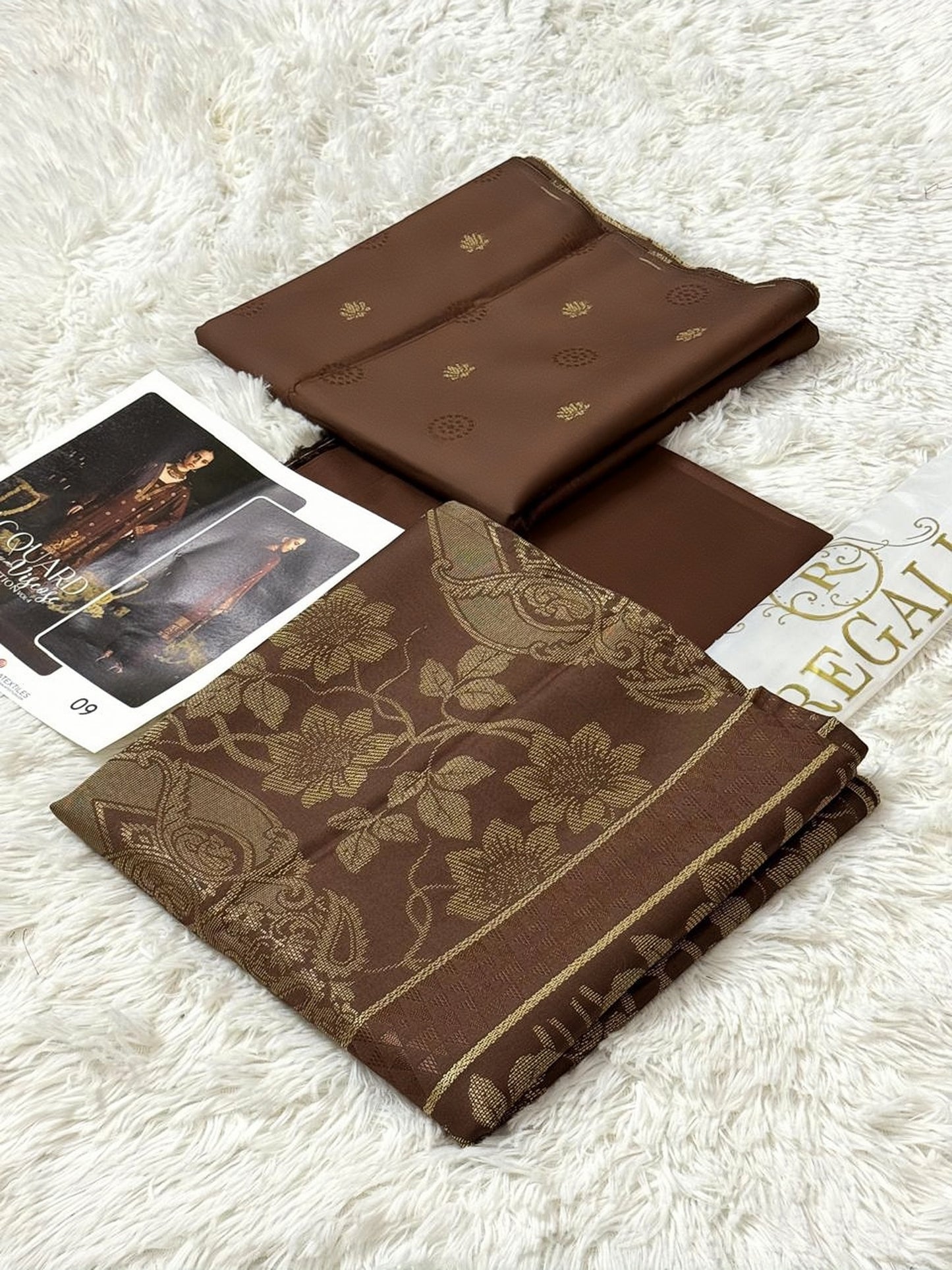 Bronze Luxe – Coffee Brown Suit