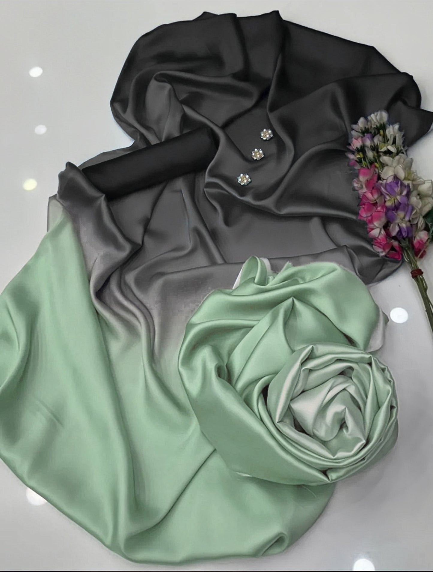Ombre Green 3-Piece Suit