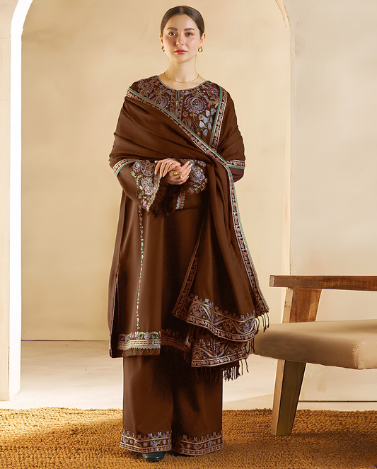 Maha Classic Winter – Dhanak 3PC Suit