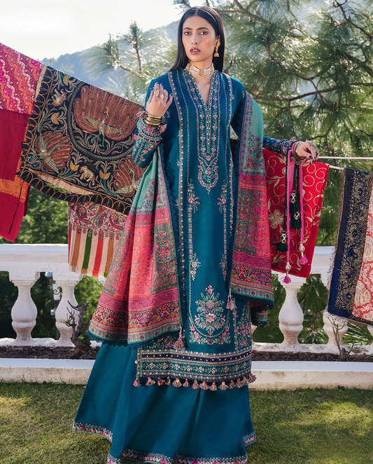Dilruba Luxe Collection – Dhanak 3PC Suit