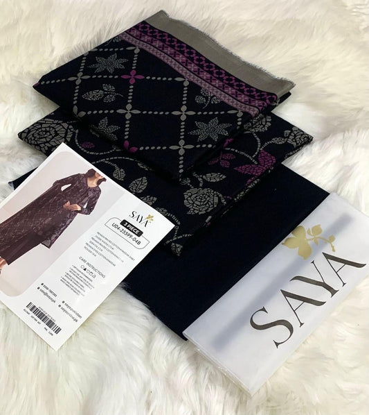 Black Orchid – Premium Embroidered Suit