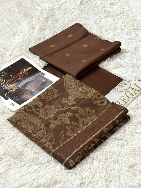 Bronze Luxe – Coffee Brown Suit