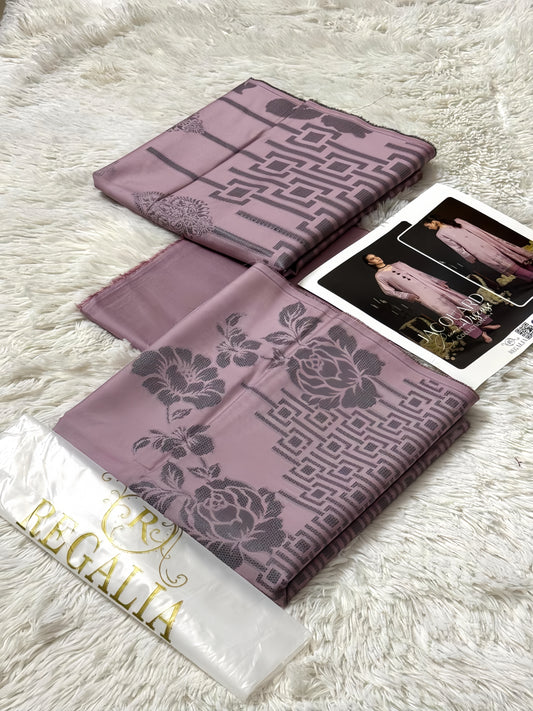Mauve Bloom – Lavender Pink Suit