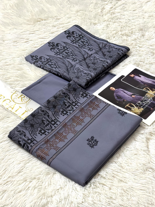 Royal Grace – Charcoal Elegance Suit