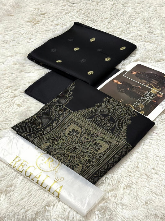 Midnight Bloom – Black Elegance Suit