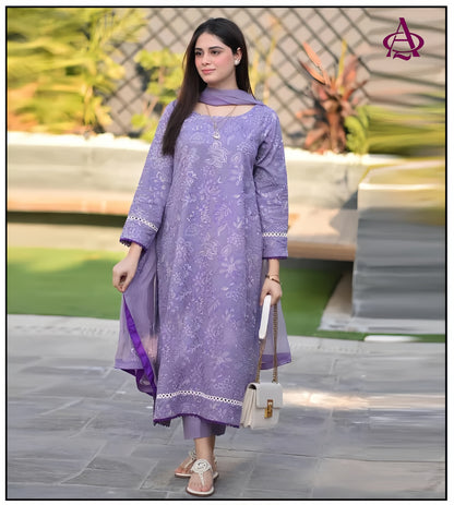 Orient - Dhanak Embroidery Suit