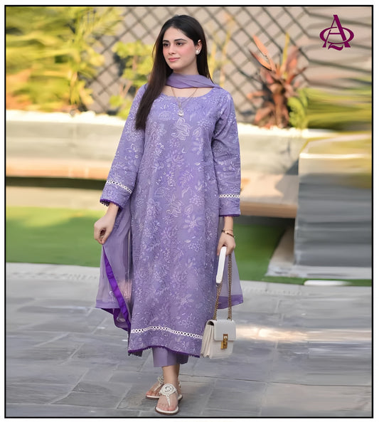 Orient - Dhanak Embroidery Suit