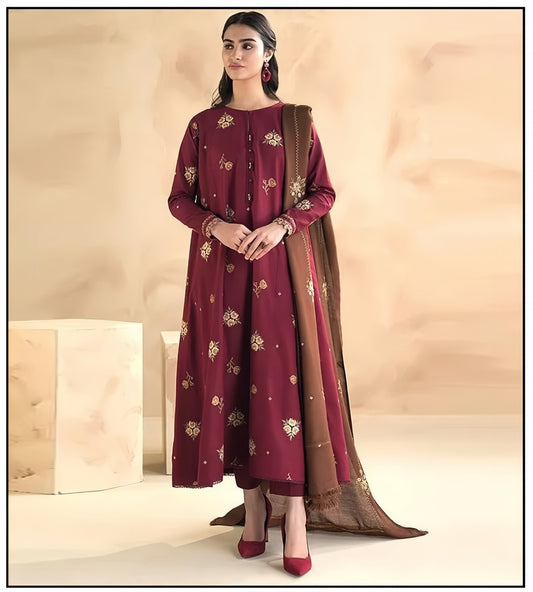Baroque - Dhanak Embroidery