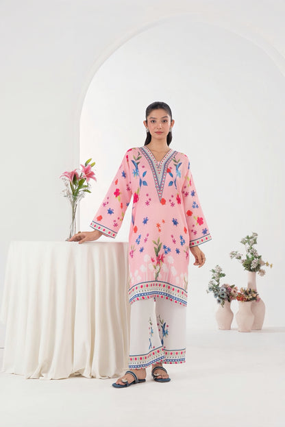 Floral Printed 3-Piece Suit
