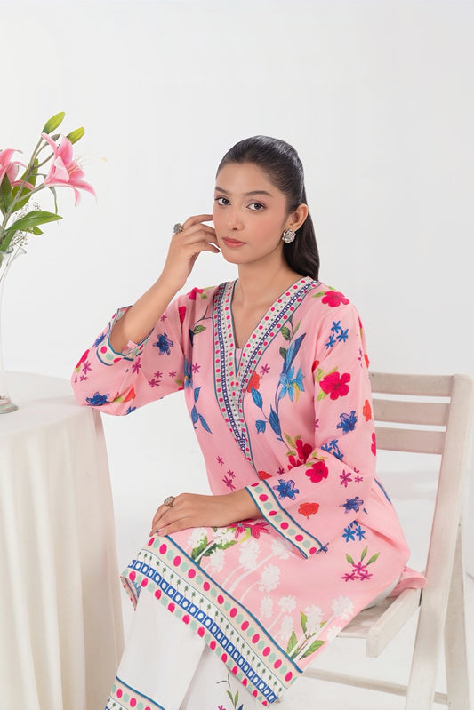 Floral Printed 3-Piece Suit