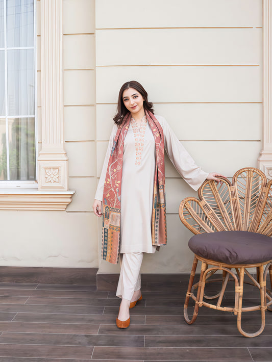 Aisling Most Demanding Edition - 3PCS Unstitched Dhank Suit