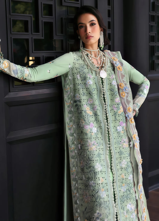 "Elegant Multi-Embroidered Winter Shawl Suit
