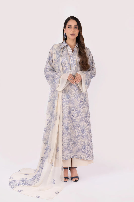 MOST DEMANDING EDITION 03PCS UNSTITCHED SUIT