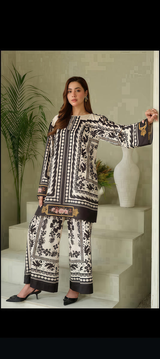 3pc  Shamooz Silk Fabric